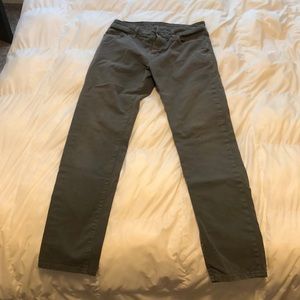 Gray American Eagle 5 pocket pants